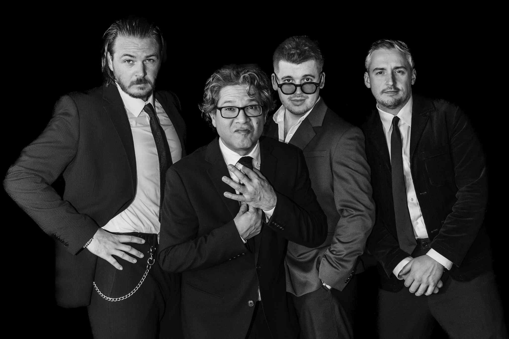 Big Swing Energy jazz quartet performing live